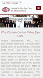 Mobile Screenshot of centralvalleyeyecare.com